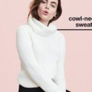 Cowl neck sweater